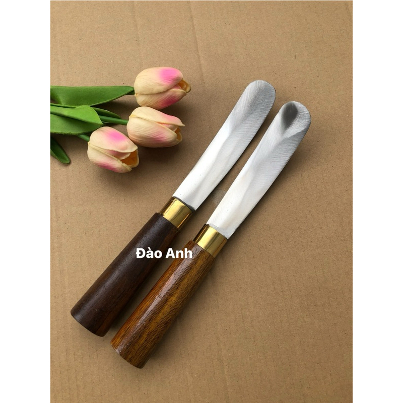 Dao lấy cơm dừa thép trắng không gỉ