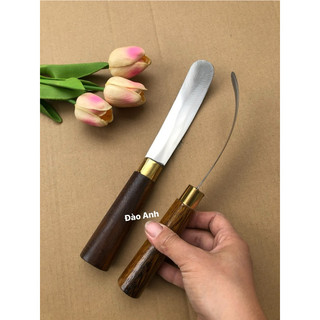 Dao lấy cơm dừa thép trắng không gỉ