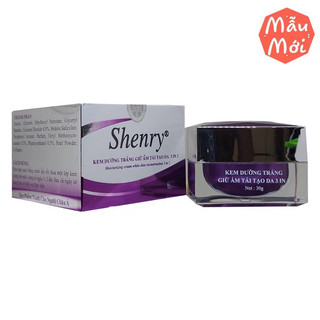 Kem Shenry dưỡng trắng da giữ ẩm tái tạo da 3 in1 30g