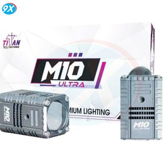 Đèn Trợ Sáng Mini M10 Ultra Titan Moto 25W