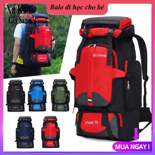 Ba Lô Du Lịch Cắm Trại Đi Bộ Đường Dài 70L Túi Du Lịch Chống Nước Cỡ Lớn 70L