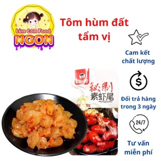 ( CHỈ GIAO HỎA TỐC ) TÔM HÙM ĐẤT CHAY TẨM VỊ ĂN LIỀN ( ẢNH THẬT Ở CUỐI ) ❤️ FREE SHIP ❤️ Lùn Con Food