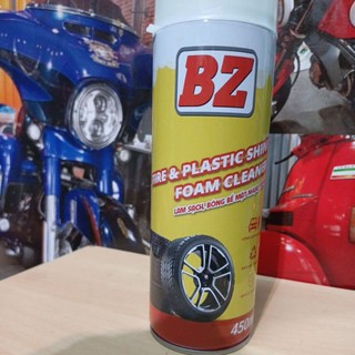 [DauNhot-PhuGia]Chai làm bóng lốp xe BZ 450ml, phục hồi nhựa nhám BZ