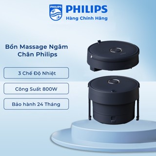 Bồn Ngâm Chân Massage PHILIPS 6501[Bảo Hành 24T] Massage con lăn ngâm chân thư giãn, công suất 800W làm nóng nhanh