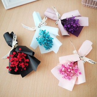 ❤️ Bó hoa khô mini xinh xắn❤️nhiều màu ❤️ gilf decor