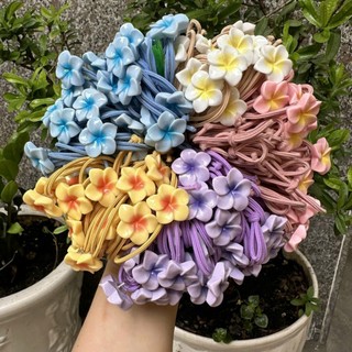 Sỉ Dây Cột Tóc Hoa Sứ Phong Cách Siêu Dễ Thương