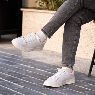 [ NEW ] [ Chính Hãng ] G2 STORE - Giày Thể Thao Sneaker Nam All White Da Bò Hera Chống Trơn Trượt