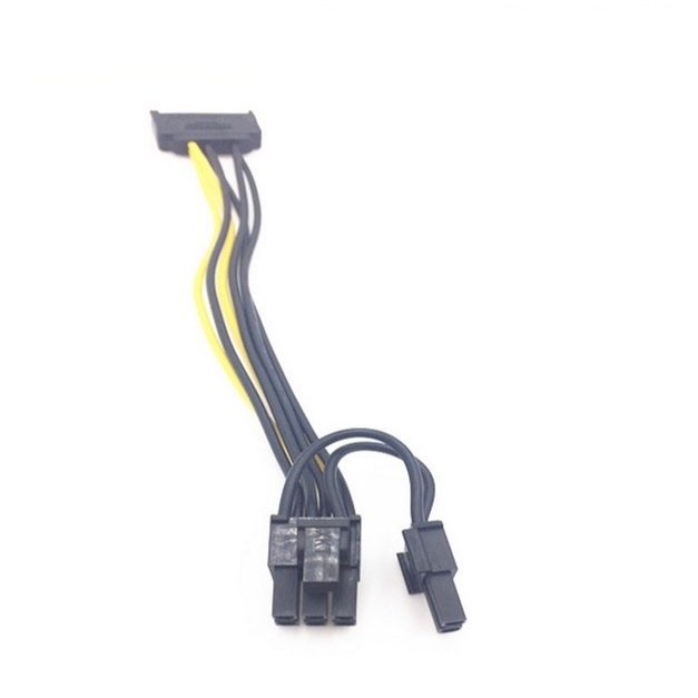 Cáp chuyển 1 đầu Sata ra 1 đầu 8 pin cho VGA