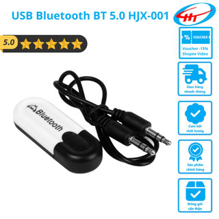 [HJX - 001] Bộ thu phát | USB Bluetooth Audio chuyển loa thường thành loa Bluetooth BT 5.0 HJX-001 - Hàng chính hãng
