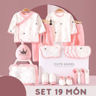 SET SƠ SINH CAO CẤP - QUÀ TẶNG ĐẦY THÁNG - KÈM THIỆP CHÚC MỪNG