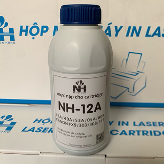 Mực Nạp Hộp Mực FX9/ 12A/ 303/ 05A/ 80A/ 49A/ 319 (Canon 2900/3300/251DW/252DW,…)