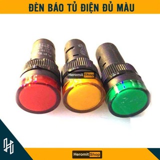Đèn báo tủ điện 22mm đủ phân loại
