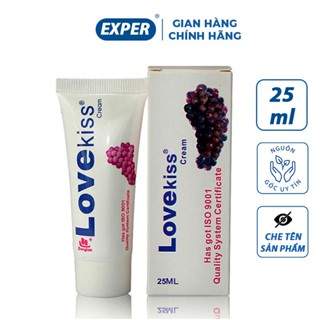  Gel bôi trơn Love Kiss hương nho 25 ml gel bôi trơn gốc nước giúp bôi trơn quan hệ 