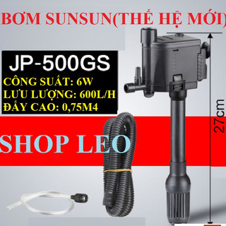 Bơm bể cá SUNSUN đa năng (Bơm chìm bể cá có lọc váng, hút đáy, thổi luồng ,Tạo ôxy)  - lọc hồ cá cảnh