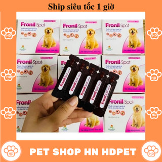 Nhỏ gáy Việt Fronil Spot diệt va giận bọ chét chó mèo