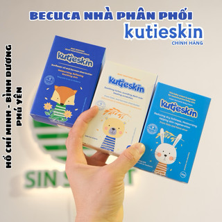 Kem bôi dịu da bé KUTIESKIN giảm ngứa nhanh,dịu mẩn đỏ,giảm hăm,rôm sảy,mờ thâm sẹo(tuýp 30g) becuca