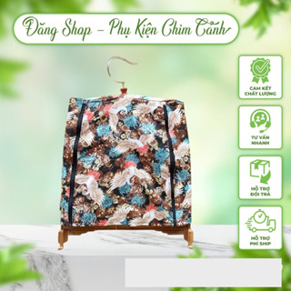 Áo lồng chim chào mào  HÀNG CAO CẤP  Áo lồng vuông đấu thái đấu vuông cao thái cao vải hoa loại hạc hai, cực xinh