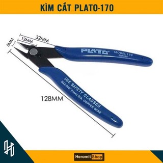Kìm Cắt Chân Linh Kiện Plato 170