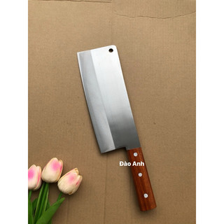 Dao chặt xương - dáng phở - chặt gà vịt - thép trắng chống gỉ