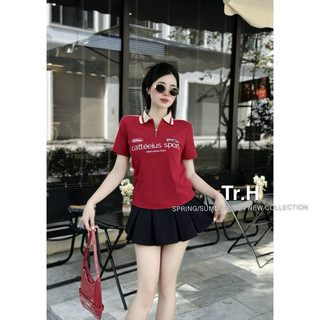 Polo đỏ hot hit qcl1
