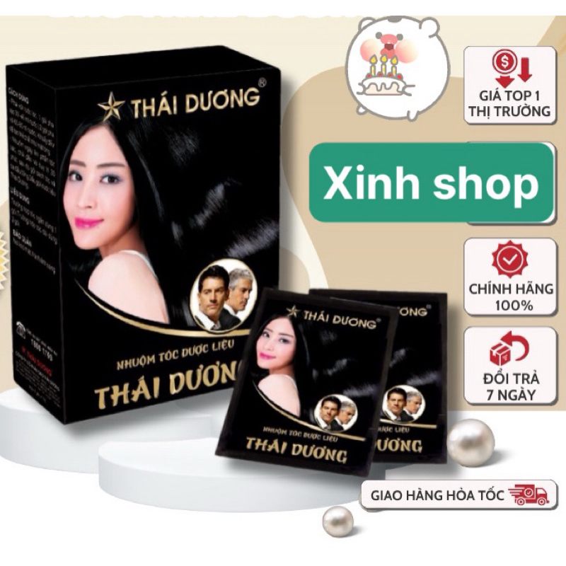 LẺ 1 GÓI NHUỘM TÓC THÁI DƯƠNG ( màu đen)
