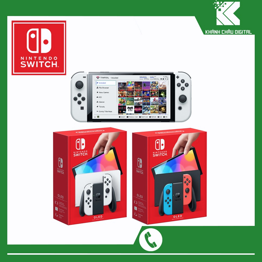 Máy Chơi Game Nintendo Switch OLED Model Mod Chip