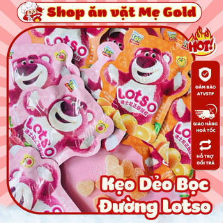 Kẹo dẻo bọc đường gấu Lotso, kẹo Lotso hương vị trái cây