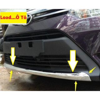 ỐP MÝ CẢN TRƯỚC VIOS 2014-2018 Nhựa ABS Mạ Crom Sáng Bóng