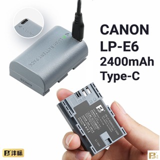 Canon LP-E6NH LPE6 Type-C 2400mAh | Pin máy ảnh sạc trực tiếp hãng FB Canon EOS R R5 R6 5D 6D 7D 60D 70D 80D 90D LPE6NH
