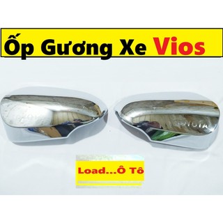 Ốp Gương Xe Toyota Vios 2023-2014 Mạ Crom Cao Cấp