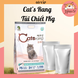  Hạt Cat'sRang Thức ăn khô cho mèo Túi 1KG 