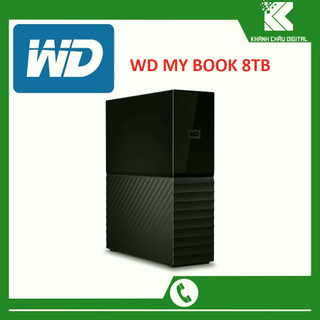 Ổ Cứng Di Động WD My Book 8TB 3.5 USB 3.0