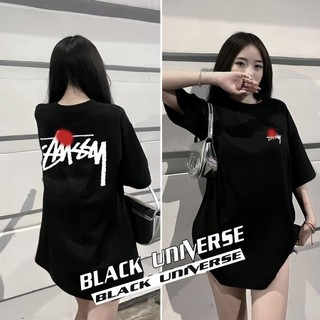 Áo thun logo STU.S.SY Blackuniverse chất liệu cotton cao cấp