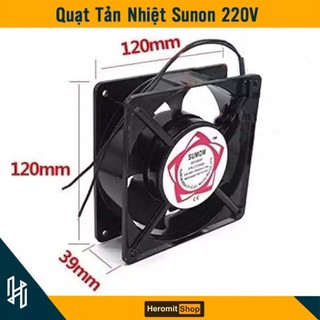 Quạt Tản Nhiệt 220V , Quạt Hút Gió 120mm , Quạt Sunon 220V