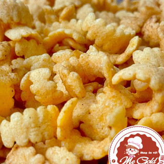Snack tằm giòn cay, bim bim sâu tằm vàng (500g)