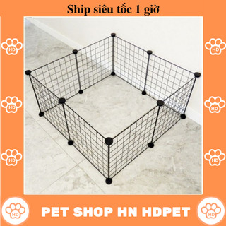Tấm lưới ghép chuồng thú cưng chó mèo chuồng quây cho chó chuồng ghép mèo
