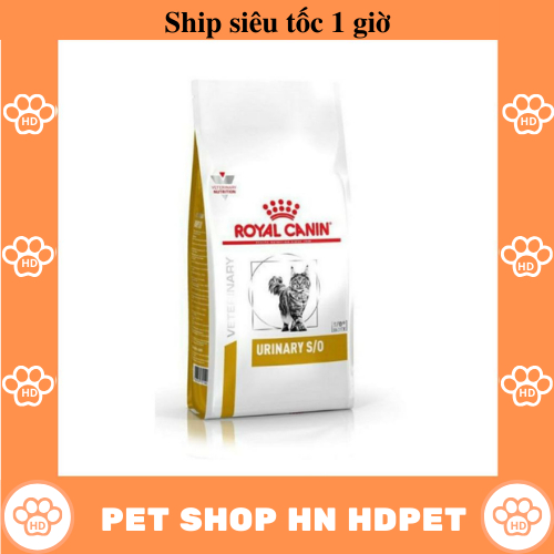 Thức Ăn Hạt Cho Mèo Royal Canin Urinary S/O Cho Mèo Sỏi Thận