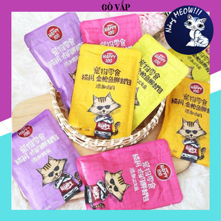Pate Wanpy Happy100 Gói 70g, Thức ăn ướt, Pate dinh dưỡng cho mèo