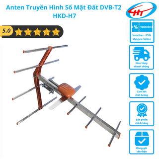 Anten Truyền Hình Số Mặt Đất DVB-T2 - HKD-H7, CÓ DÂY CẤP NGUỒN 5V