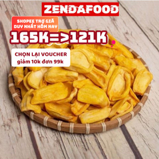 Mít sấy giòn zendafood ăn vặt healthy túi 500gr