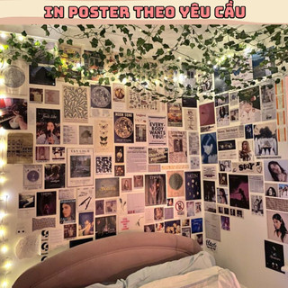 In poster theo yêu cầu, in áp phích các loại size, Poster trang trí tường