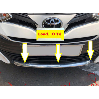 Ốp Mí Cản Trước Xe Toyota Vios 2023-2019 Mạ Crom cao cấp