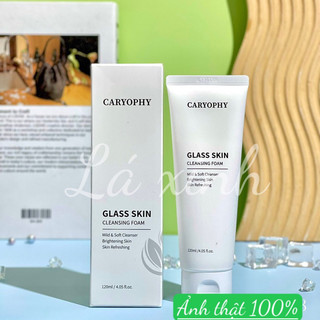   Date 04 2025  Sữa Rửa Mặt Sáng Da Nâng Tông Caryophy Glass Skin Cleasing Foam 120ml 