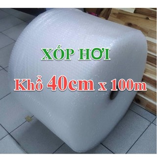 Cuộn xốp bong bóng khổ 40cmx100m bọc chống sốc