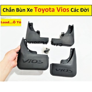 Chắn Bùn, Tấm Chắn Bùn Xe Toyota Vios 2024-2014 Có Sẵn Ốc Vít