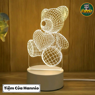Đèn ngủ 3D để bàn - Đèn trang trí phòng ngủ