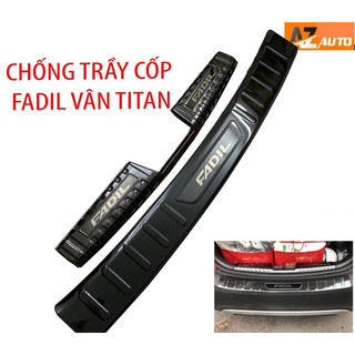 Ốp Chống trầy cốp Vinfast Fadil 2019-2022 mẫu titan