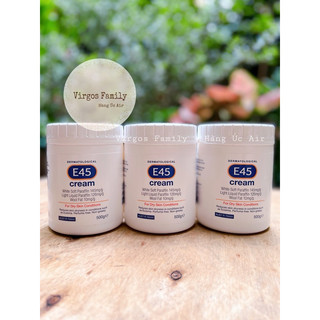 Kem dưỡng ẩm giảm nứt nẻ khô chàm da & da eczema E45 Cream Úc
