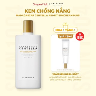 [Nhập SKIN10KL2 giảm 10k] Kem chống nắng SKIN1004 Madagascar Centella Air-Fit SunCream Plus SPF50+PA++++ 50ml
