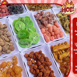 Ô mai mix vị ngẫu nhiên 8-10 vị tuyển chọn (hộp 500g)